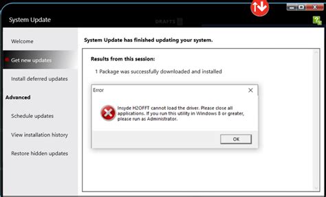 Launch the <strong>Insyde</strong> firmware update tool for your computer. . Insyde h2offt cannot load the driver